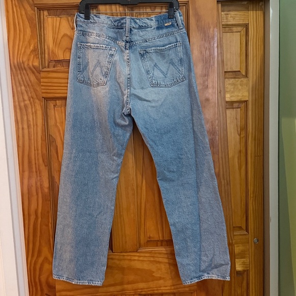 MOTHER Superior Blue Denim Jeans - Picture 2 of 5